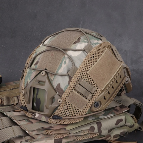 Airsoft Tactical Military Combat Helmet Cover for Ops-Core Fast Helmet BJ/PJ/MH 