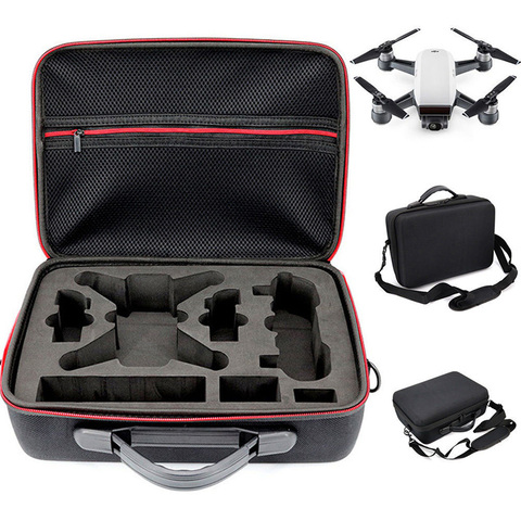 Anordsem Portable EVA Hard Bag Storage Case Carry Drone Bags Shoulder Strap Drone Accessories for DJI Spark Drone Mount Box ► Photo 1/6