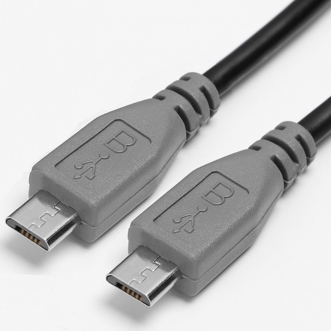 5 Pin Micro USB Male To Micro USB Male OTG Converter Adapter Lead Data Cable Charging Cord For Phone Tablet ► Photo 1/6
