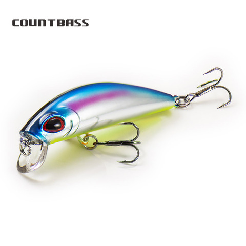 COUNTBASS 65mm 11g Heavy Sinking Minnow Wobbler Fishing Lures for Trout, Black Bass, Perch Angler's Hard Plastic Baits ► Photo 1/6