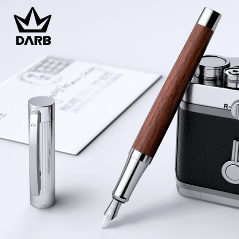 DARB-1001 wood fountain pen classic style rosewood and walnat high quality gift business  office supplies school writing pens ► Photo 1/6