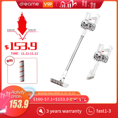 Dreame V9P V9 Handheld Vacuum Cleaner for Home Portable Wireless Cordless Carpet Dust Collector Sweep mop ► Photo 1/6