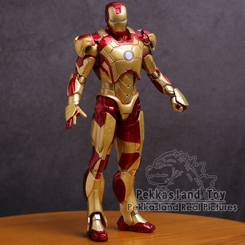 Iron Man Mark MK 42 Gold Iron Man PVC Action Figure Collectible Model Toy ► Photo 1/5