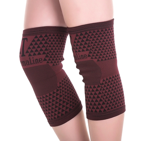 High Elastic Tourmaline and Magnetic Health Knee Pads for Arthritis Knee Protector Brace Sleeves ► Photo 1/6