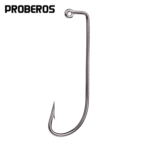 PROBEROS Fishing Hook High Carbon Steel Hooks 2#-5/0# O'shaughnessy JIG Big  Hook Single Hooks - Price history & Review, AliExpress Seller - PRO BEROS  FISHING TACKLE Store