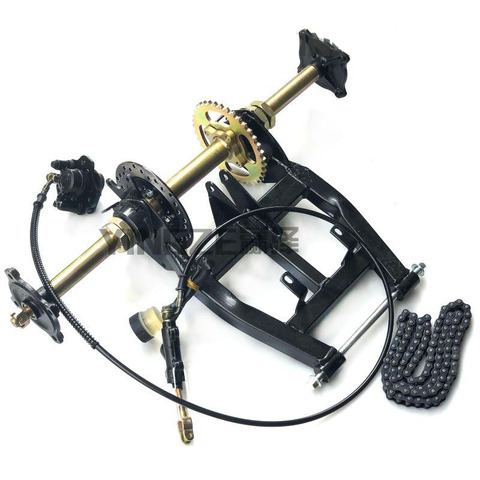 Four Wheel GO KART KARTING UTV Buggy Disc Brake ATV Rear Axle Swingarm Fork ► Photo 1/1