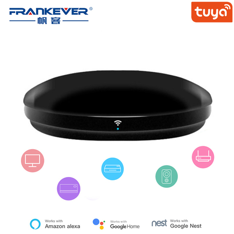 FrankEver Smart IR Remote Control WiFi IR Blaster Controller Universal Repeater Hub Work with Alexa Tuya APP Smart Household ► Photo 1/6