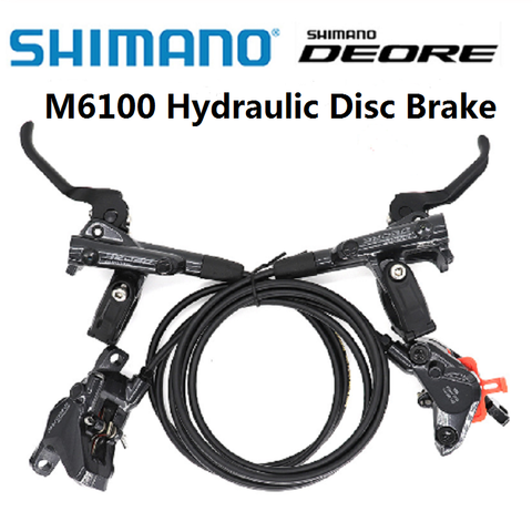 NEW SHIMANO DEORE M6000 M6100 M6120 Brake Groupset DEORE Brake  800/1500 Front&Rear Mountain Bikes Hydraulic Disc Brake MTB ► Photo 1/5