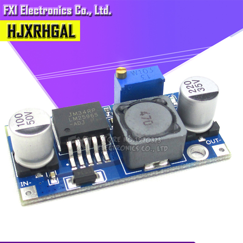 5pcs DC-DC Step Down Converter Module LM2596 DC 4.0~40 to 1.3-37V Adjustable Voltage Regulator  new ► Photo 1/2