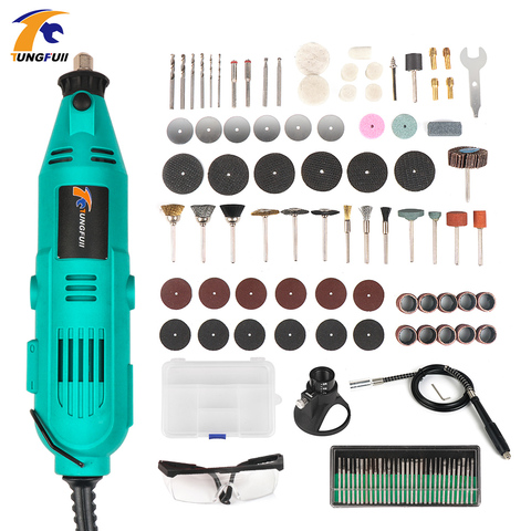 Mini Drill Tools Accessories Drilling Machine Electric 30000rpm Micro Drill Electric For Dremel Accessories Set Flexible Shaft ► Photo 1/6