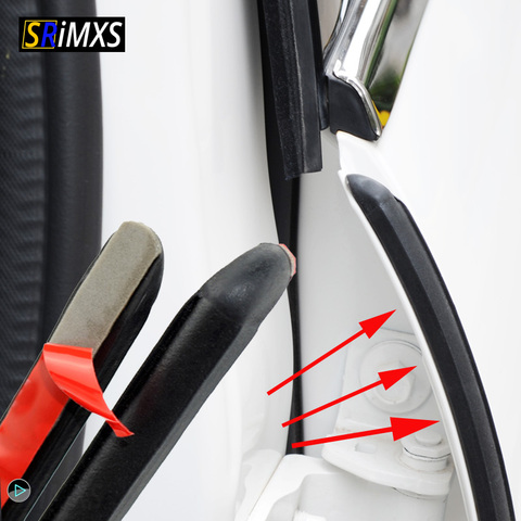 2PCS Car Door Rubber Seal Strip Filler Car Door Weatherstrip For B pillar Protection Sealant Strip Sealant For Auto ► Photo 1/6