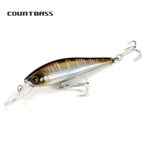 1pc Countbass Minnow Fishing Lure Wobblers Leurre 