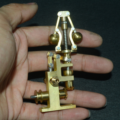 58 X 36 X 90mm Mini Brass Steam Engine Flyball Governor With 3mm Steam Tube Port Diy Assembly Model High Quality ► Photo 1/6