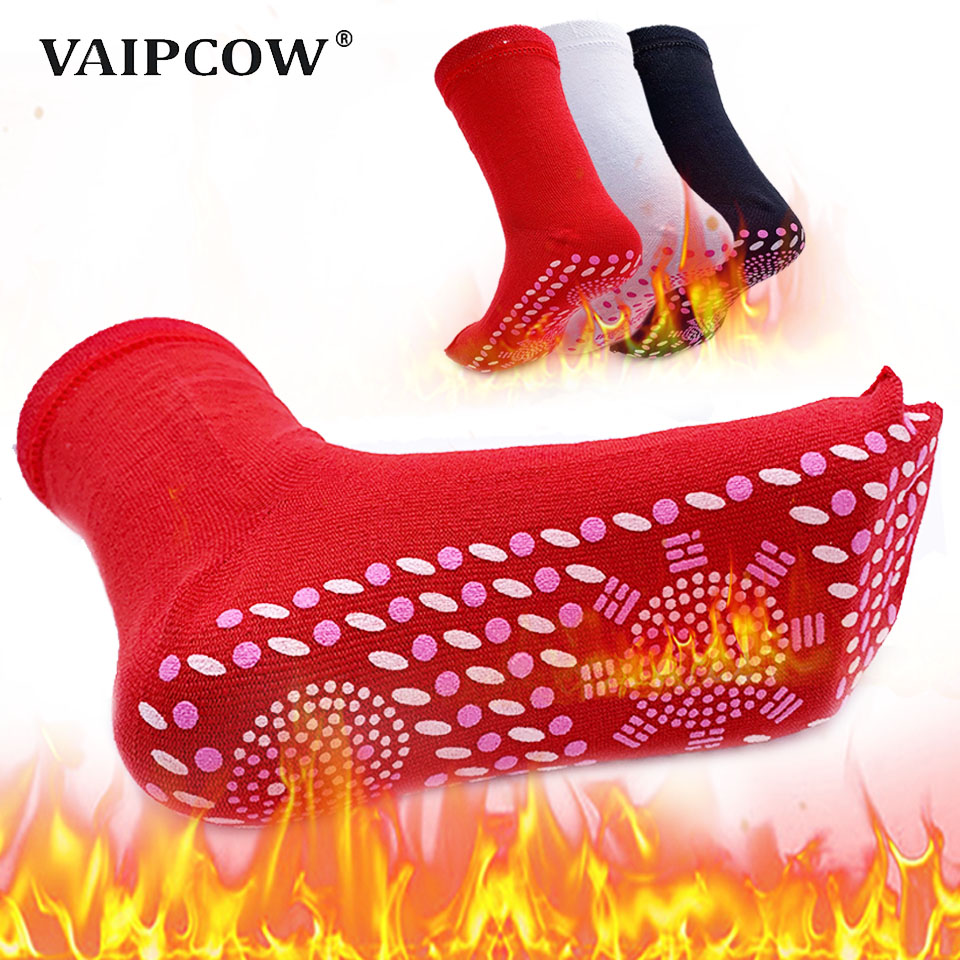 Unisex FIR Tourmaline Socks Self Heating-Therapy Socks Warm 