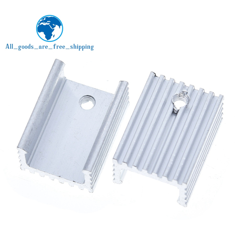 10pcs  Heat Sink Transistor Radiator TO220 Cooler Cooling 20*15*10MM ► Photo 1/6