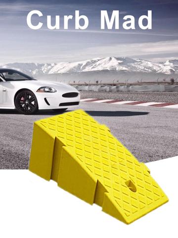 Portable Lightweight Plastic Curb Ramps Heavy Duty Plastic Threshold Ramp Kit Set For Car Bike Motorcycle with 16CM Height 2022 ► Photo 1/6