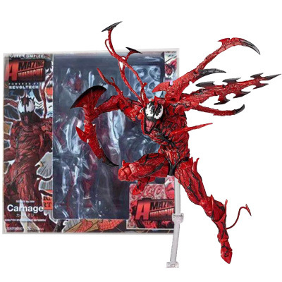 Marvel  Red Venom Carnage in Movie The Amazing SpiderMan BJD Joints Movable Action Figure Model Toys ► Photo 1/6