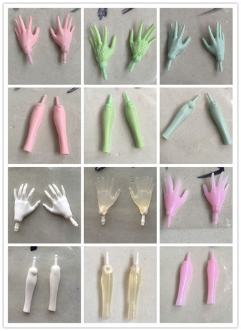 Original Monsters Hands Doll Hands High Doll Replacement Hands Elbows Fish Man Snow Queen Ghost Cat DIY Toys Doll Accessories ► Photo 1/5