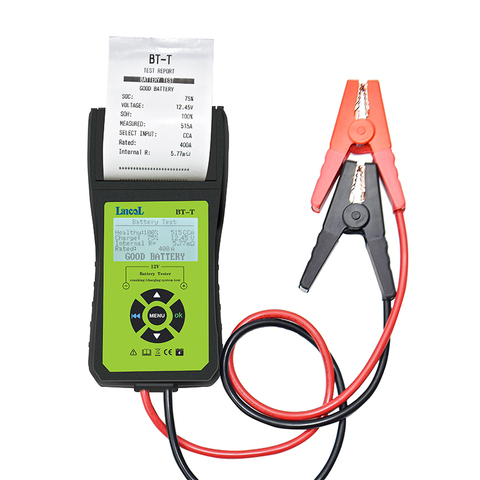 Lancol BT-T  Battery Tester Car Batteries Measure Tool with Printer Multilanguage Automotive Power System Diagnostic Meter ► Photo 1/6