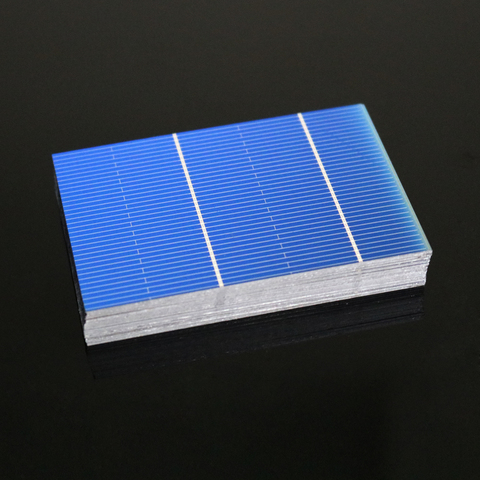 50pcs/LOT x Solar Cell Panel DIY Charger Polycrystalline Silicon Sunpower Solar Panels Bord 52 78 156 125 5 6 inch ► Photo 1/6