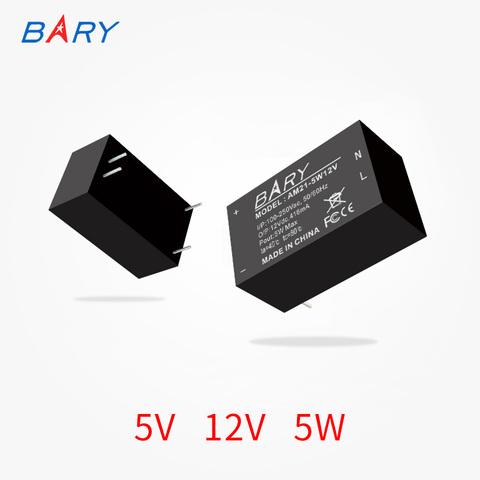 AC-DC  Switching power supply Step-down 220V to 5V / 1A 12V 24V  5W | AC Isolation Stabilized Voltage Module AM21-5W ► Photo 1/1