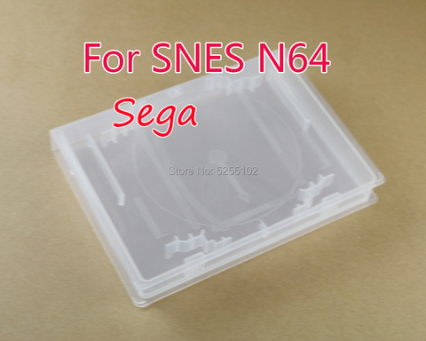 1PCS Box Game Card Cartridge CD DVD Protector Case Transparent For N64/SNES (US)/Sega Genesis/MegaDrive Universal Shell ► Photo 1/1