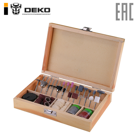 Set of nozzles for engraver Deko (100 items) in the case ► Photo 1/6