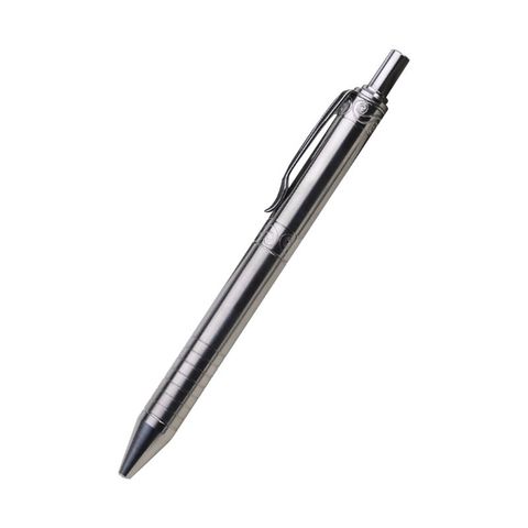 2022 New Solid Titanium Alloy Gel Ink Pen Vintage Bolt Action Writing Tool Stationeries ► Photo 1/6