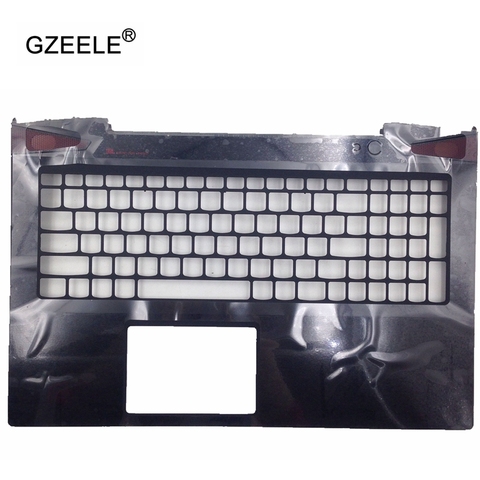 GZEELE NEW  For Lenovo Y50 Y50-70  Y50-80 Palmrest Upper Cover Keyboard Bezel C Shell  AP14R000A00 US ► Photo 1/3