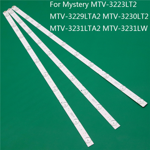 LED TV Illumination For MYSTERY MTV-3223LT2 MTV-3229LTA2 MTV-3230LT2 MTV-3231LTA2 MTV-3231LW LED Bar Backlight Strip Line Rulers ► Photo 1/6