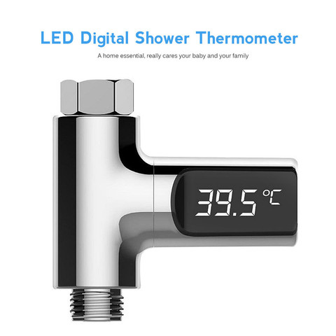 LED Display Shower Faucets Water Thermometer Electricity Water Temperture Monitor Home Hot Tub Bathing Temperature Meter ► Photo 1/6