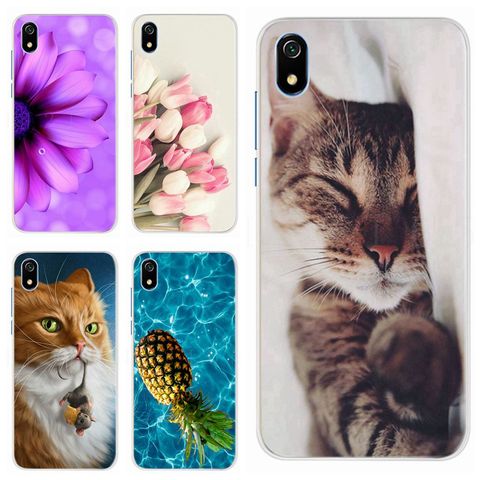 For Xiaomi Redmi 7A Case Siilicone Soft TPU Back Cover For Xiaomi Redmi 7A 7 A Redmi7A Phone Cases 5.45'' Cute Cats Cover Bumper ► Photo 1/6