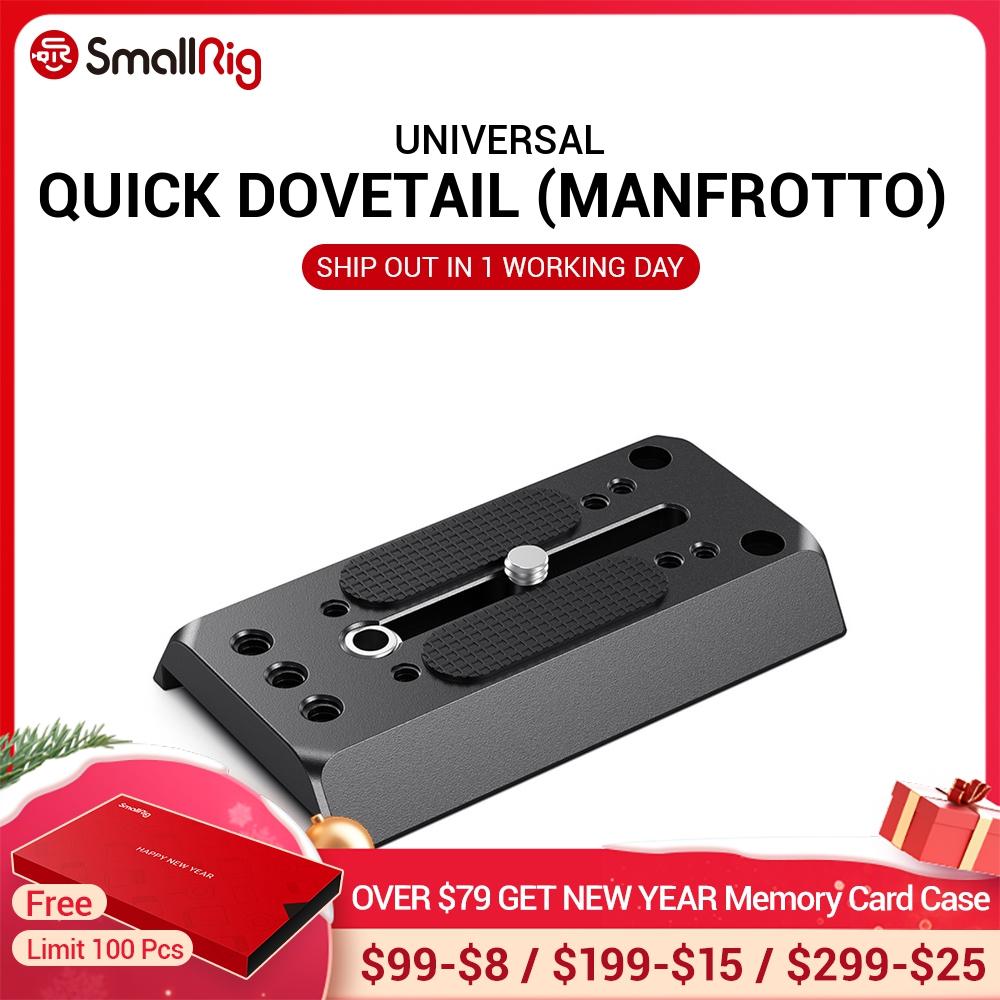 SmallRig Quick Release Plate DSLR Camera Plate QR Plate Quick Dovetail (  fr manfrotto tripod plate 577, 501, 504, 701.. ) 1280 ► Photo 1/5