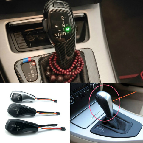 LED Gear Shift Knob Shifter Lever For BMW 1 3 5 6 Series E90 E60 E46 2D 4D E39 E53 E92 E87 E93 E83 X3 E89 Automatic Accessories ► Photo 1/6