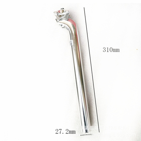 G163 Cycling part seatpost Bicycle Aluminum alloy mountain bike 27.2 *310mm retro seatpost ► Photo 1/6