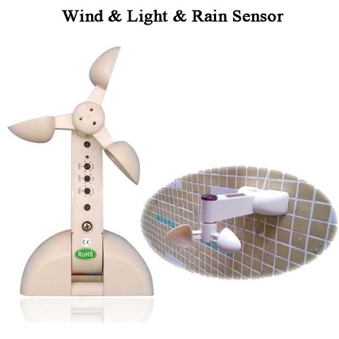 DC12V Wireless weather sensor Wireless Wind Rain Light sensor Close Open window/skylight/greenhouse ► Photo 1/5