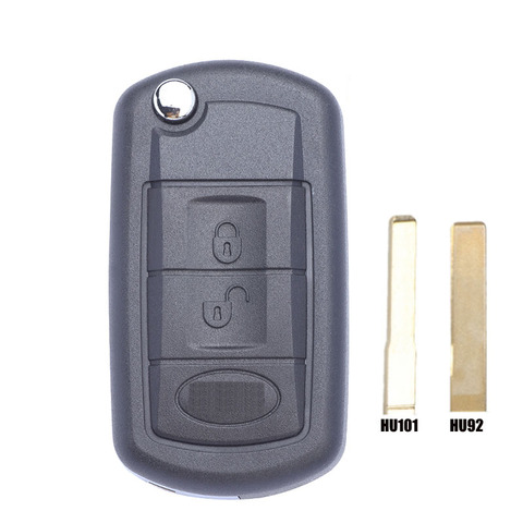 3 Buttons Remote Flip Car Key Case Fob Styling Shell Cover For Land Rover FOR LANDROVER Range Rover Sport LR3 Discovery ► Photo 1/6