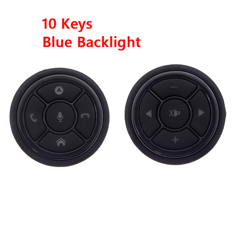 10 key Wireless Car Steering Wheel Control button for Car Radio DVD GPS Multimedia Navigation head unit Remote Control New Style ► Photo 1/6