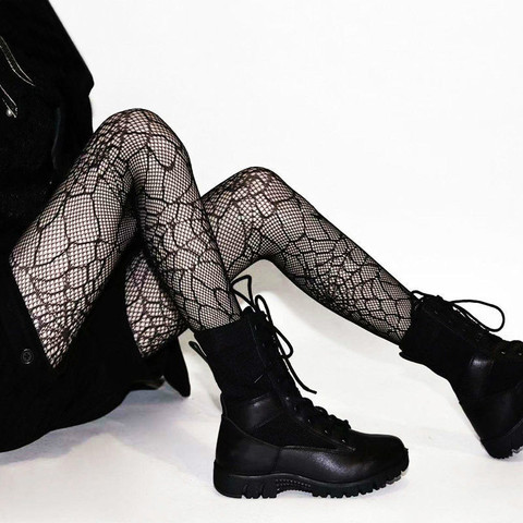 Hot Selling Tights Woman Underwear Party Clubwear Sexy Stockings Street Gothic Hosiery Plus Size Women Mesh Fishnet Pantyhose ► Photo 1/5