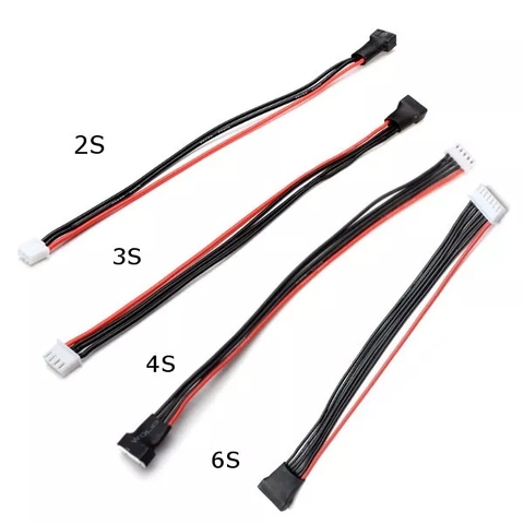 5 pcs Li-Po Battery Balance Charging Extension Wire Cable 20cm 2S 3S 4S 6S for RC Drone Lipo Battery - 2S ► Photo 1/6