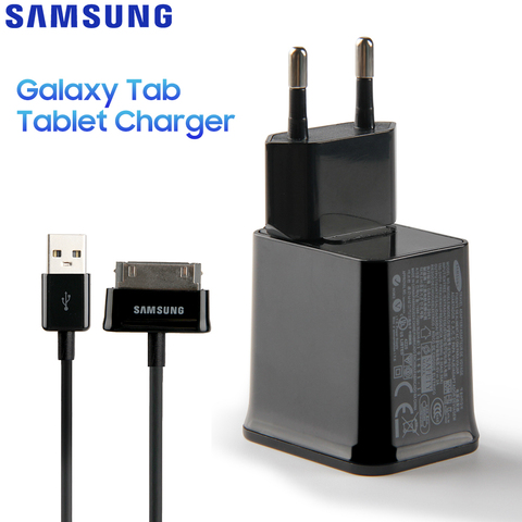 SAMSUNG Original Travel Tablet Charger For Samsung GALAXY Tab P3110 P3100 P3113 10.1 P5100 GT-P5110 N8000 N8010 10.1 P7500 P7510 ► Photo 1/6