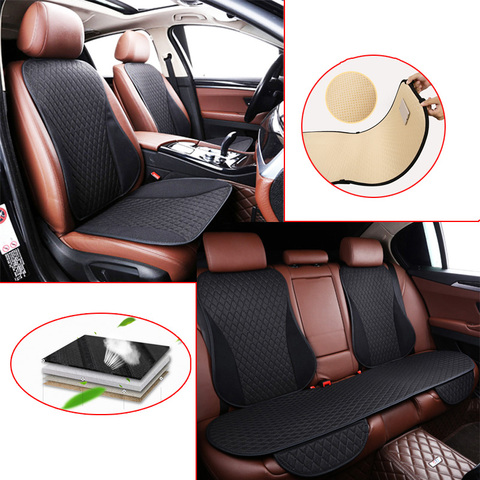 2022 Brand New Linen Car Seat Cover Flax Cushion Breathable Protector Non  Slide Auto Accessories Universal Size E1 X36 - Price history & Review, AliExpress Seller - sparklestar Store