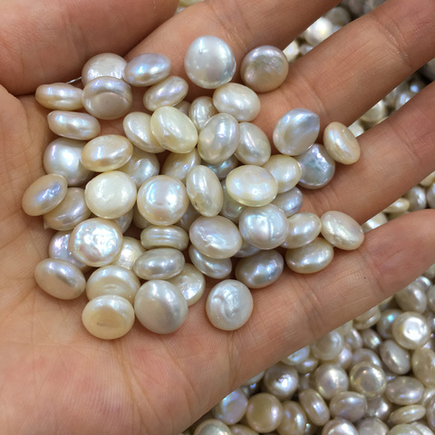 1pcs Natural Freshwater Pearl Pendant Round Pendants for Jewelry Making DIY Necklace Accessories Free Making Necklace 10-11mm ► Photo 1/6