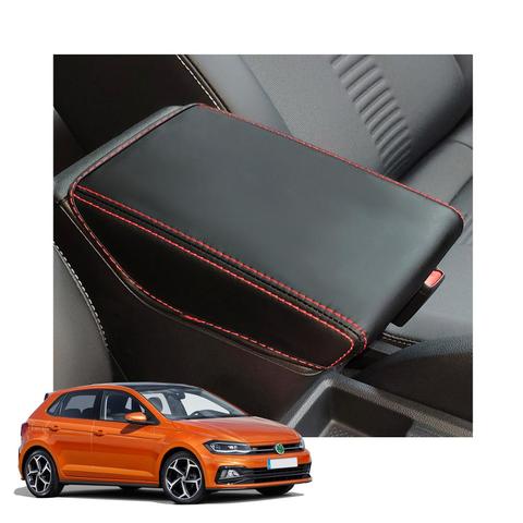 LFOTPP Car Armrest Box Cover For Polo MK6/Ibiza Typ 6F/Arona SUV 2022 Car Central Control Armrest Storage Box Pad ► Photo 1/6