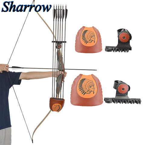 Archery Arrow Quiver 6-Arrows Deadlock Lite Arrow Quiver Rest No arrows Shooting Recurve Bow Hunting Portable Bow Accessories ► Photo 1/1