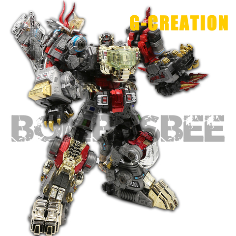 【In Stock】Action Figure Robot Transformation G-creation SRK Dinoking Volcanicus Slag Sludge Snarl Swoop slash Dinobots Combiner ► Photo 1/6