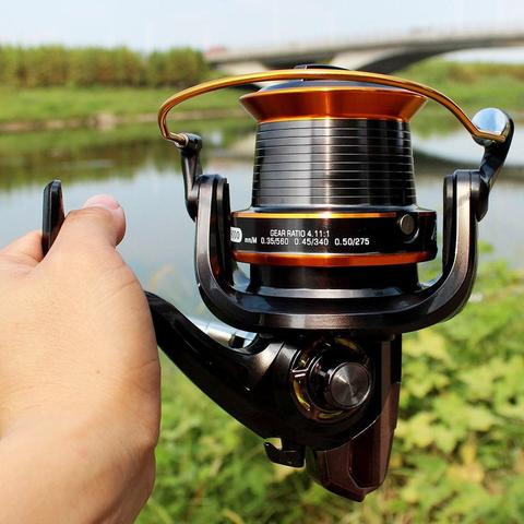 FDDL 1000-9000 LJ All metal Spinning Fishing Reels 25 Drag Power Fishing Tackle 13+1 Bearing Balls 5 Spinning Reel Sea Trolling ► Photo 1/6