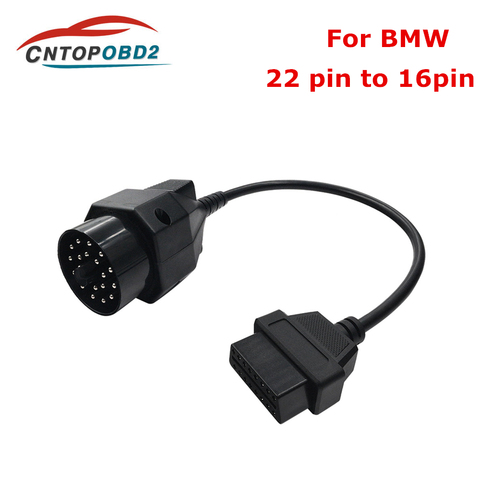 OBD2 Adapter Cable 20 pin to 16 PIN Female Connector BMW e36 e39 X5 Z3 for BMW 20pin OBD II  Diagnostic Cable ► Photo 1/6