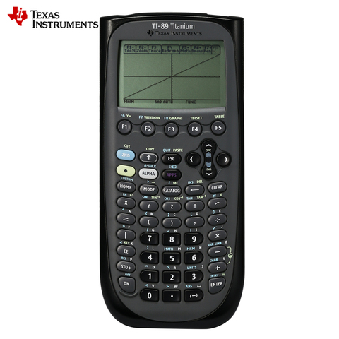 Hot SaleTexas Instruments TI 89 Titanium Graphing Calculator Large Screen Ultra-thin Portable AP Exam ► Photo 1/6