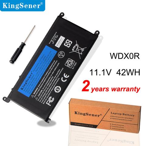 KingSener WDXOR Laptop Battery For Dell Inspiron 14 7000 5567 7560 5767 7472 7460-d1525s 7368 7378 5565 latitude 3488 3580 WDX0R ► Photo 1/6